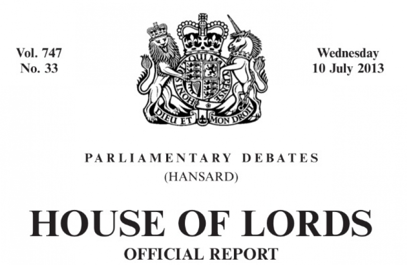 Marriage (same sex couples) Bill, equal marriage, LGBTory, Lords Hansard