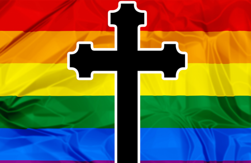 Methodists rainbow flag