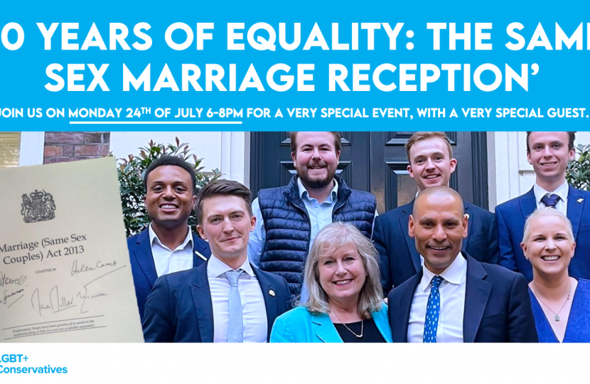 The Same Sex Marriage Reception