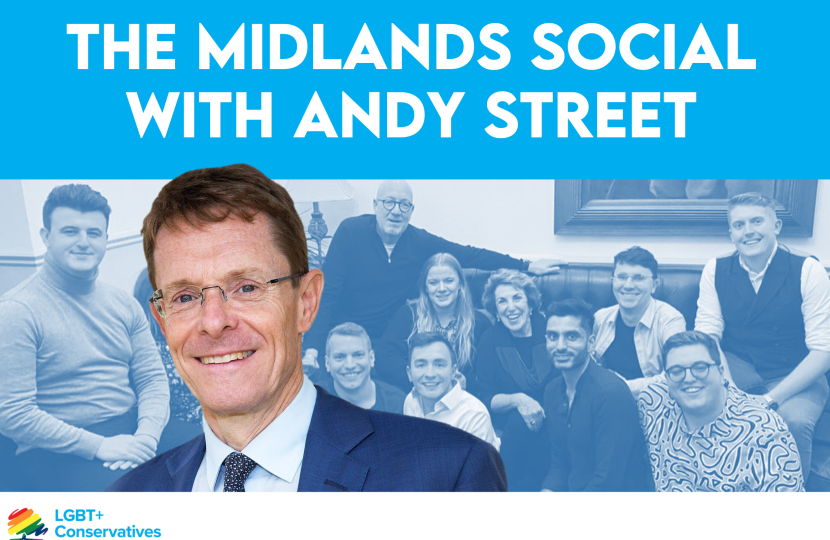 Social with former Mayor Andy Street