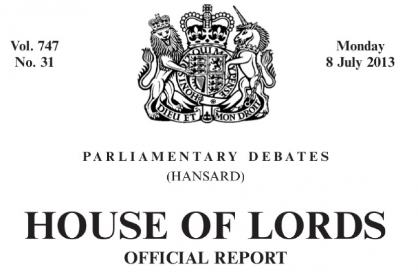 Marriage (same sex couples) Bill, equal marriage, LGBTory, Lords Hansard