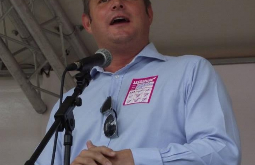 Stuart Andrew MP, LGBTory, Leeds Pride 2013