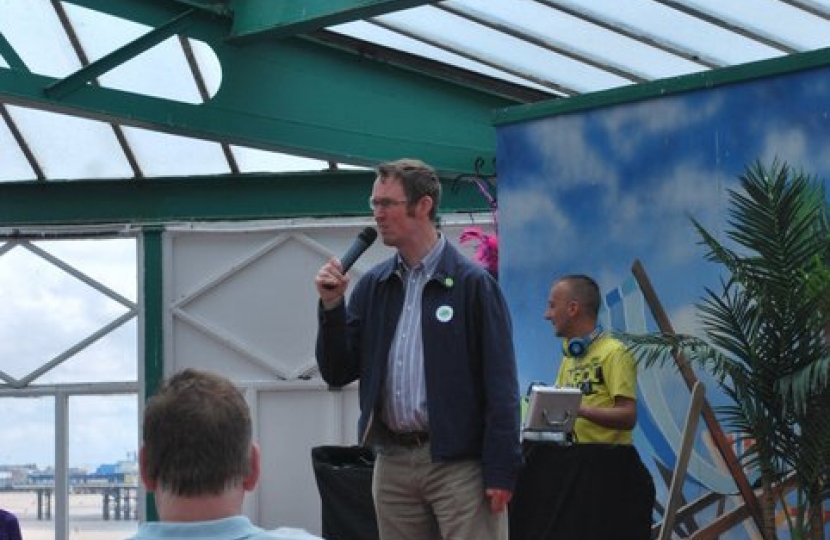 Tory MP opens Blackpool Pride